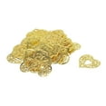 thumbnail image 2 of 50 Piezas Ahueca Hacia Fuera El Colgante Del Delicado Cuelga Accesorios de Artesanía para Colr Tobillera Joyería Fabrica - dorado Sunnimix Colgante de filigrana, 2 of 8
