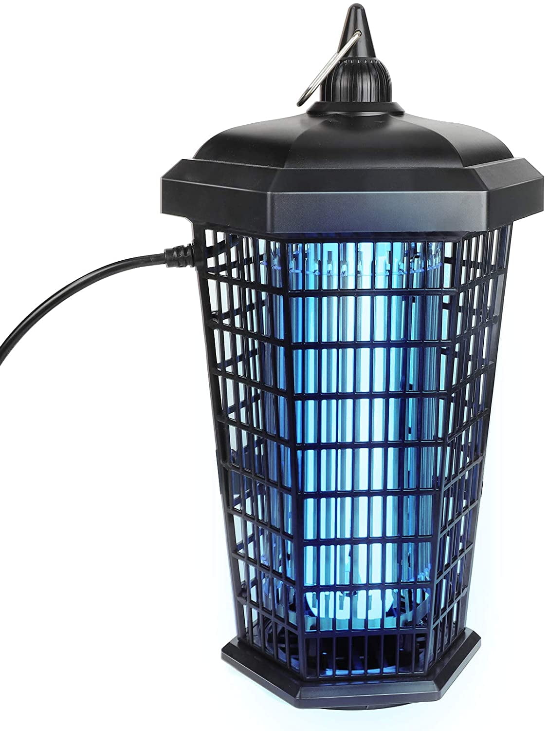 Bug Zapper with Light Sensor, Electric Insect Catcher Waterproof 4200-Volt  Mosquito Zapper Outdoor/Indoor, Repellent