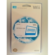 Nintendo Wii Points Card