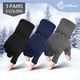 thumbnail image 2 of Guantes sin dedos Evridwear con pantalla táctil para invierno, 3 pares, 2 of 8