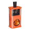 thumbnail image 1 of Altavoz Bluetooth mecánico pequeño para exteriores y hogar, subwoofer mecánico transparente, altavoz Bluetooth portátil naranja, 1 of 6