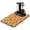 Colorful H, variant on Farmhouse Coffee Bar Mat - Waterproof Absorbent Counter Protector with Rustic Rooster Print