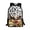 Sunflower Funny Cow, variant on KUIFORTI Backpack Kids School Bags Casual Lightweight Daypack with Adjustable Straps Zippered Rucksack Elementary School Students Book Organizer, Tropical Palm Leaves