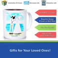 thumbnail image 2 of Couple Coffee Mug Beach Background Custom Quote Wedding Anniversary Mug 11oz 11oz Happy Valentine's Day Gift For Him For Her, Ceramic Novelty Coffee Mug, Tea Cup, Gift Prese, 2 of 2