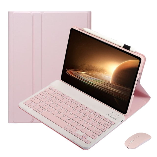 Candy Colorful Wireless Bluetooth Keyboard Case For for Xiaomi Redmi Pad SE 11 inch 2023 Tablet Detachable Magnetic Leather Case With Mouse 2