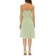 thumbnail image 3 of Vestido Floral de Tirantes Espagueti con Bolsillos para Mujeres Chic de Verano XS Verde Claro, 3 of 5