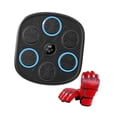 thumbnail image 1 of Máquina de boxeo electrónica, almohadilla de boxeo para adultos y niños, equipo de entrenamiento de boxeo con música para el hogar y artes marciales Fibra de Carbono Rojo, 1 of 8