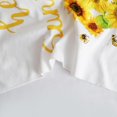 thumbnail image 2 of Yellow Flowers Bee Hello Sunshine Spring Summer Kitchen Dish Towels Set of 2,Yellow Lemon Eucalyptus and Blue Bike Summer Kitchen Tea Towel Home Decorations,18x26 Inch Drying Dishcloth., 2 of 6