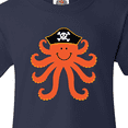 thumbnail image 4 of Inktastic Pirate Octopus Kids Funny Youth T-Shirt, 4 of 5