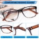 thumbnail image 5 of Gafas de lectura MOZVND Blue Light Blocking 2.25 para hombre, paquete de 5, 5 of 7