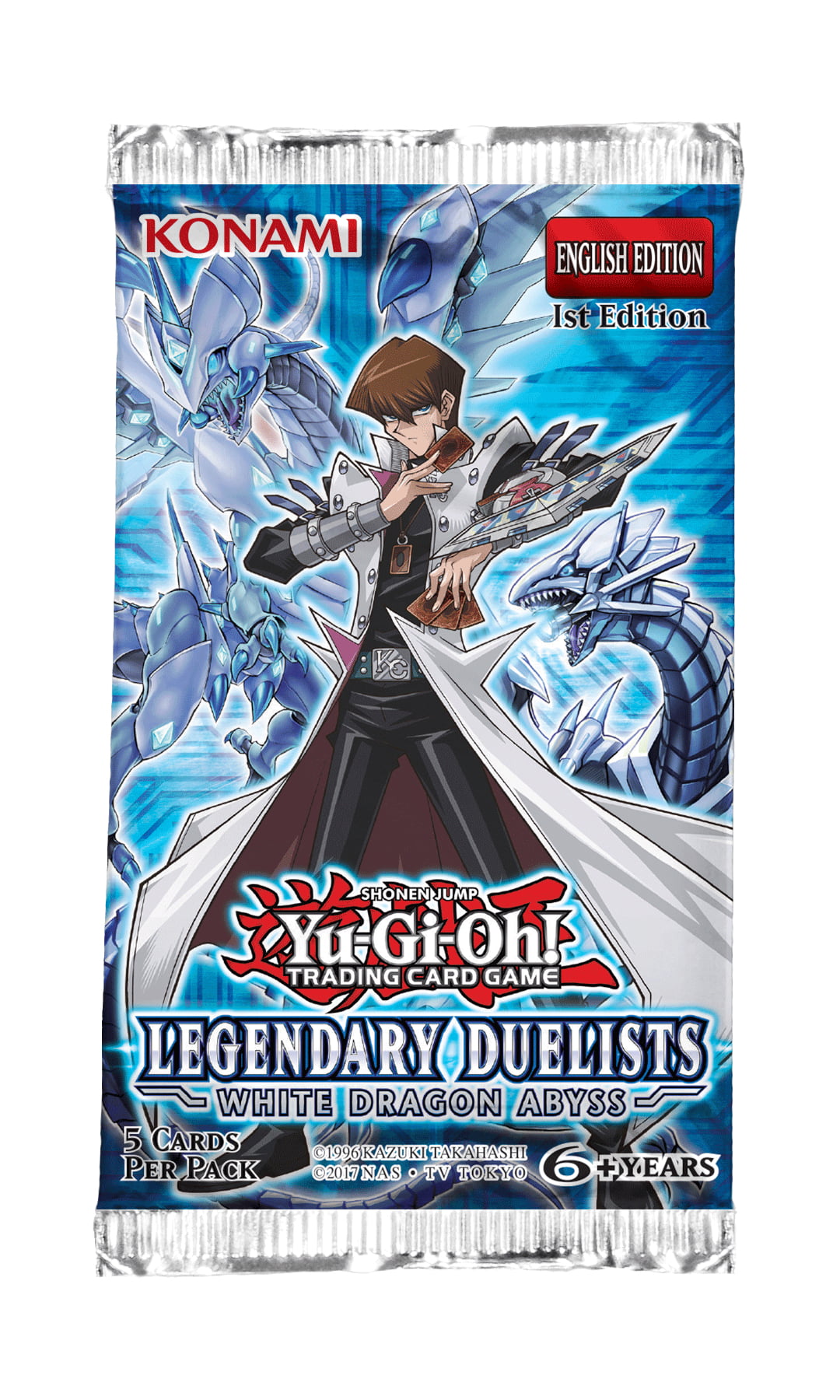 Yugioh Official Duelset Legendary Magician of Dark Legendary Dragon of  White NEW