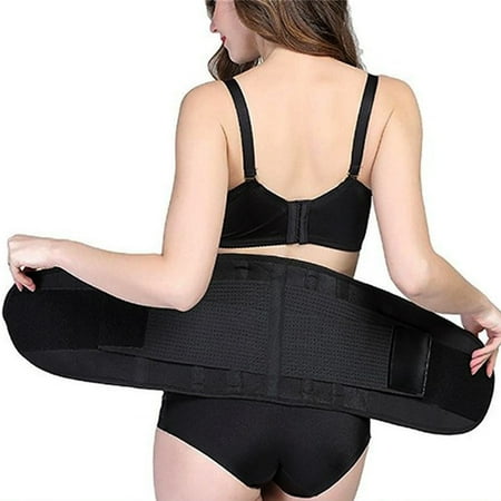 Waist Trainer Belt Body Shaper Belly Wrap Trimmer Slimmer Compression Band for Weight Loss Workout