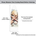 thumbnail image 5 of HELLHERO Starfish Ironing Board Cover, 15x54 Inch Ironing Board Cover Protector Standard Size, Heat-Resistant Iron Board Cover, Easy Installation, 5 of 5