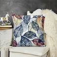 thumbnail image 2 of SHANXI and Throw Pillow Covers Cases Palm Leaves Decorative Sofa Cushion Cover Removable Home Decor Pillows case 22x22in, 2 of 5