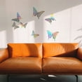 thumbnail image 4 of KYAIGUO 72 PCS Butterfly Wall Decals Gradient Color Wall Stickers Room Decor or Butterfly Birthday Party Decorations, 4 of 6