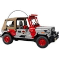 thumbnail image 2 of Collectible LEGO Jurassic Park Jeep Wrangler Set #77984 – 1,924 Pieces, 1:10 Scale Model with Working Winch, Opening Doors & Dennis Nedry Minifigure | Ages 18+, 2 of 6