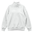 thumbnail image 6 of Horkkom Mock Neck Sweatshirt Solid Color Casual Long Sleeve Tops Oversized Pullover Fall Sweatshirt L, 6 of 6