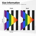 thumbnail image 6 of LGBTQ Gay Straight Ally Pride Flag Garden Flag Decoration Yard Farmhouse Double Sided Holiday Party Outdoor Camping Decor Flags 12x18in, 6 of 7