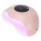 thumbnail image 2 of Lámpara de uñas LED UV 120W Ticfox Pantalla LCD portátil secador de uñas rosa de EE. UU. 100-240V, 2 of 14