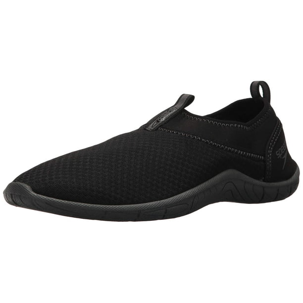 Speedo Chaussures d'Eau pour Homme avec Moteur à Marée Noir/gris Mouette 12