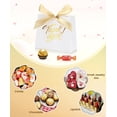 thumbnail image 4 of 30 Pack Small Thank You Gift Bags, 4.5x1.8x3.9in Party Favor Bags with Bow Ribbon, Mini Paper Gift Bag with Gold Foil Printed, White Treat Boxes for Birthday Wedding Bridal Baby Shower, 4 of 6