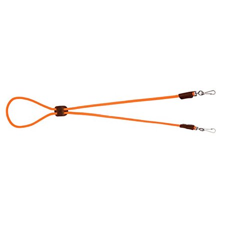 Mendota Products Training Dog Whistle Lanyard, Double, Orange, 1/8 x 25-Inch, Designed for field and obedience training By Mendota Products from USA ()