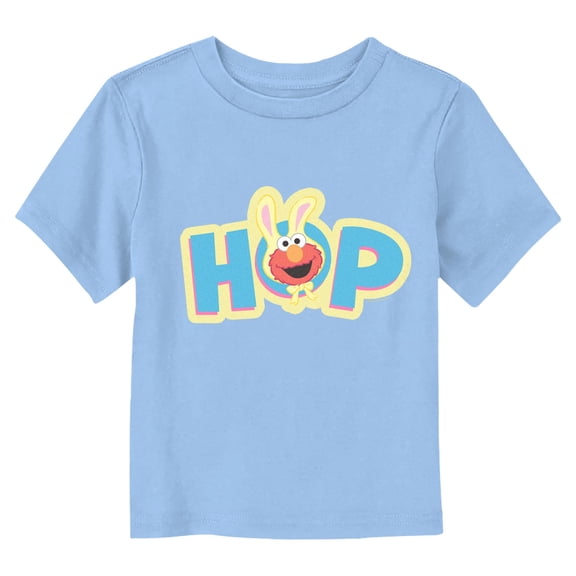 Toddler Sesame Street Colorful Elmo Hop T Shirt