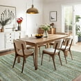 thumbnail image 2 of Hasoo Indoor Area Rug 8' x 10' Modern Rug for Living Room Braided Carpet for Home Office, Green, 2 of 6
