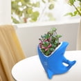 Ceramic Succulent Flower Pot Cartoon Animal Indoor Tabletop Potted ceramic-succulent-flower-pot-cartoon-animal-indoor-tabletop-potted