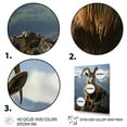 thumbnail image 3 of Designart "Majestic Ibex Brown Horns in the Wilderness II" Animals Canvas Wall Art, 3 of 5