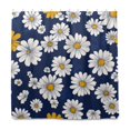 thumbnail image 2 of Yayeee Shower Curtain with Hooks 72"x72" Waterproof Fabric Bathroom Hanging Decor, Retro Daisy Pattern, 2 of 5