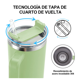 thumbnail image 3 of Vaso Bloosom Térmico De 40oz Acero Inoxidable Verde Claro, 3 of 4