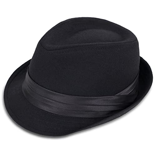 Simplicity Fedora Hats for Men Unisex 