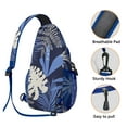 thumbnail image 2 of Colorful Summer Chest Bag - Breathable Shoulder Backpack - Spacious for Hiking, Biking, Daily Adventures, 2 of 6