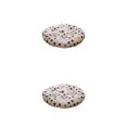 thumbnail image 2 of Kearding Cojín de silla de relleno de alta densidad para máxima comodidad La tela es y cómoda Sillas de oficina para el hogar 【estrella】 【estrella】 redonda 1 2Conjunto, 2 of 6