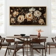 thumbnail image 4 of Large Framed Canvas Print The Abstract Modern Wall Art Decorative Ready to Hang Painting for Living room Bedroom - 60"x30" Natural Frame, 4 of 7