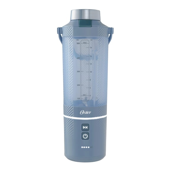 Licuadora portátil Oster GoMax de 600 ml con carga para 15 batidos