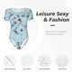 thumbnail image 4 of Balery Sailboats Anchors Body de cuello redondo de manga corta para mujer Tops de manga corta Tops básicos-XX-Large, 4 of 7