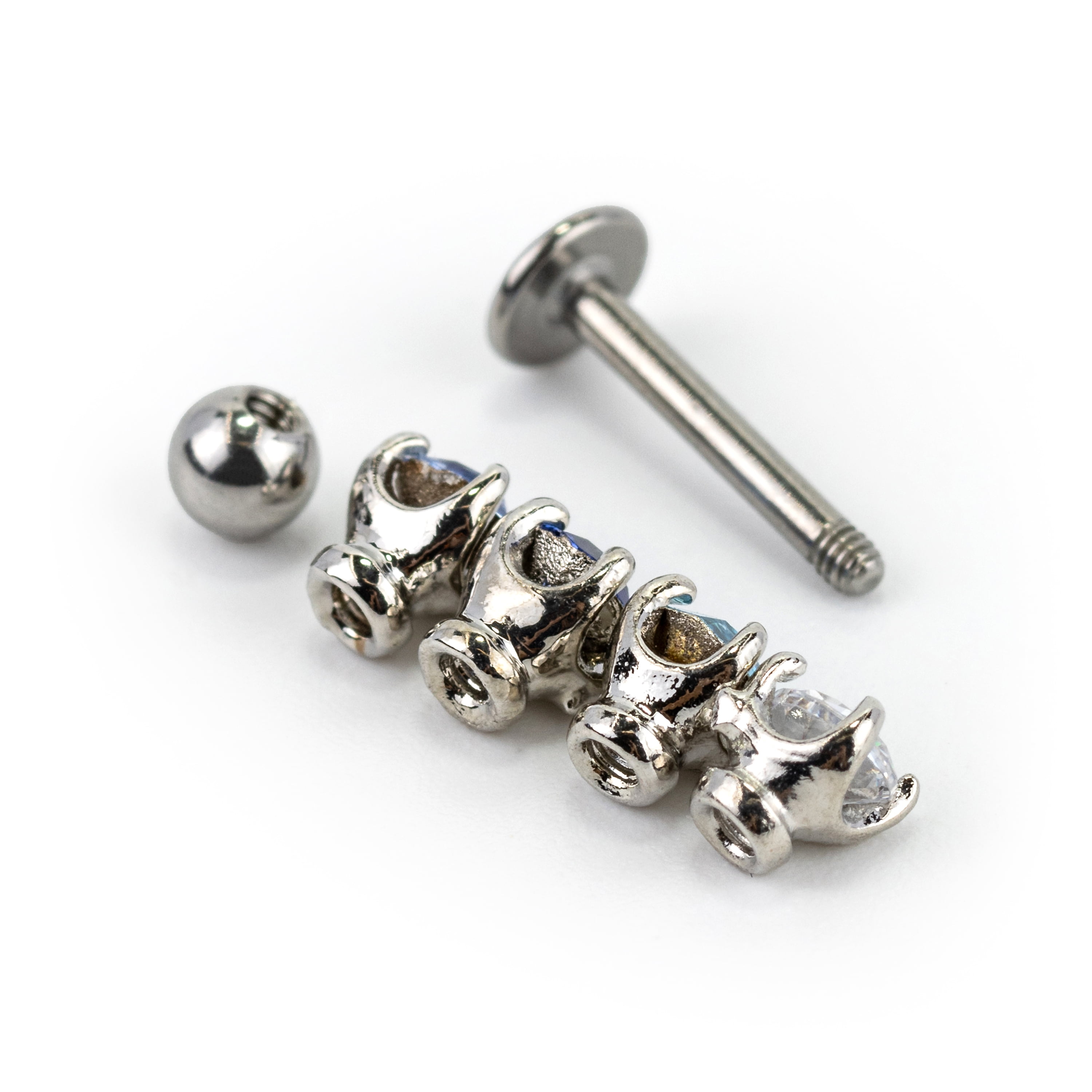 Earring Backs-200pcs-Metal Earring Backs-3x5mm with Kare & Kind® Retail  Packaging (Silver)