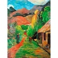 thumbnail image 3 of Gauguin, Paul 14x18 Black Modern Framed Museum Art Print Titled - Chemin A Papeete, 3 of 5