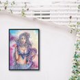 thumbnail image 3 of Cuadros Decorativos 5D bricolaje especial en forma de diamante pintura arte mujeres punto de cruz (Beauty08) Wdftyju embutido en tela, 3 of 8