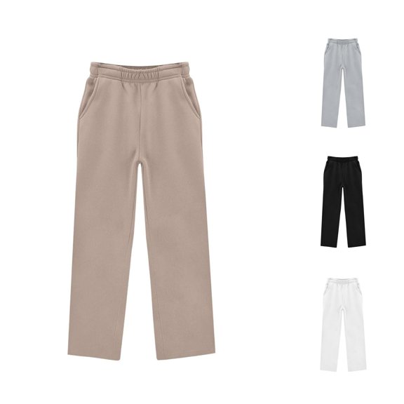 Vividxx Pants For Girls Casual Pants Long Trousers For Kids Soft Elastic Waist Everyday Wear School Play Outdoor Children Bottom Fashion 13-14 Years