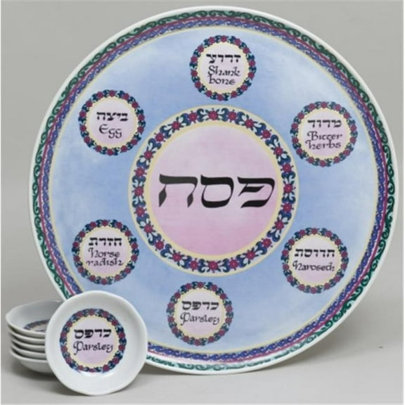 Porcelain Seder Plate