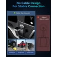 thumbnail image 4 of Adaptador CarPlay inalámbrico MoKo para iPhone iOS 10+ con CarPlay, 4 of 9