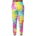 thumbnail image 2 of DC Comics Womens' Superman Logo 'S' Tie-Dye Jogger Sleep Pajama Pants, 2 of 5