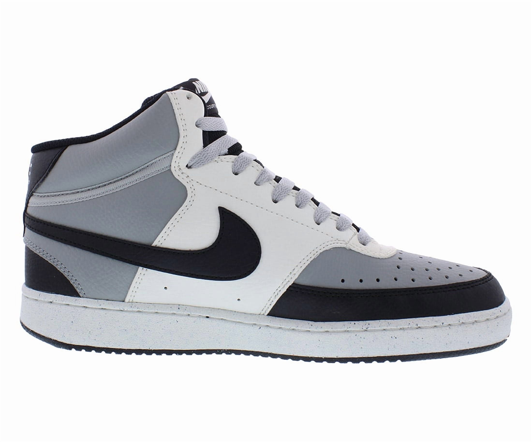 grey nikes high tops