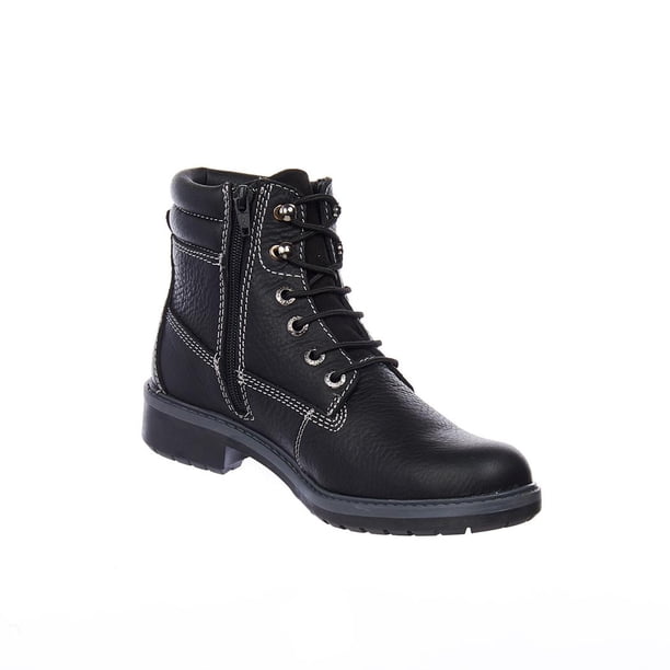 Botas Para Mujer Moda Casual Urbano Piel Negro Lisas Basica negro 25 Incógnita 054D12