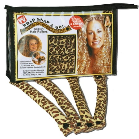 Wrap Snap N Go Hair Rollers, Wrap Snap and Go rollers are soft rollers designed to provide maximum lift from the roots creating more volume for your style By Wrap Snap and (Best Way To Wrap Your Hair)