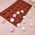 thumbnail image 3 of 1PC Ball Round Half Sphere Silicone Molds For DIY Baking Pudding Mousse Chocolate Cake Mold Handmade Kitchen Accessories Tool, 3 of 14