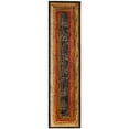 thumbnail image 1 of Home Dynamix Vega Modern Area Rug, Geometric Black/Brown/Red 1'9"X7'2", 1 of 3
